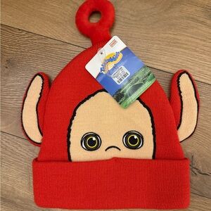 Red Teletubbies Knit Hat - PO
